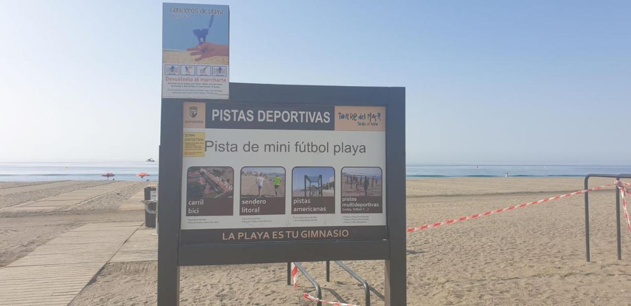 Casa 1ª Linea Paseo Maritimo Torre Del Mar Apartment Luaran gambar